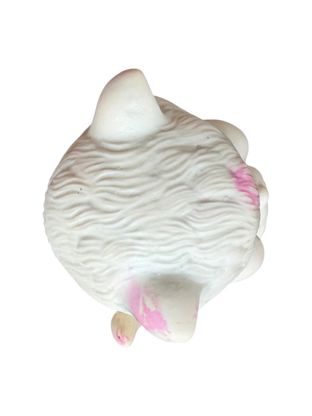 VTG 1960s Ledraplastic Italy Elephant Mark Kitten Cat Squeak Toy - Picture 5 of 6